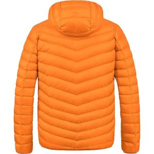 Chaqueta unisex de invierno con capucha, acolchada de lona, gruesa, impermeable, cortavientos, holgada, con cremallera, estilo casual, color liso, para uso urbano, OEM Front - Product Image 2