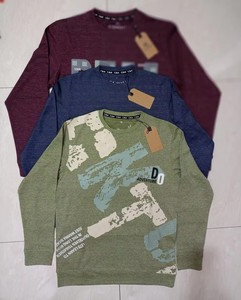 เสื้อสเวตเชิ้ตคอกลมผ้าโพลีเอสเตอร์/คอตตอนคุณภาพสูงสำหรับผู้ชาย พิมพ์ลายได้ตามต้องการ ระบายอากาศได้ดี สีพื้นหลากหลายสี สำหรับฤดูหนาว - Product Image 5