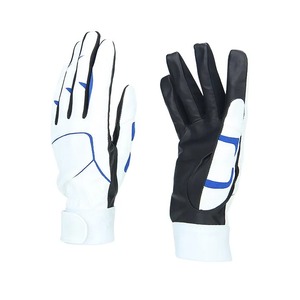 Logo personnalisé Respirant Protection des mains Gants de frappeur de baseball en cuir OEM Softball Gants de frappeur de baseball - Product Image 1