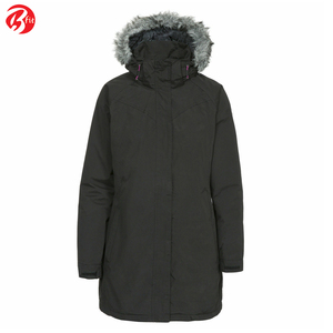 Chaqueta Parka impermeable invierno cálido con capucha impermeable pesado mujer cálido cómodo chaqueta Parka larga - Product Image 4