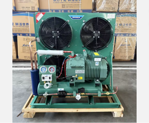 Unité de condensation refroidie par air de type H avec compresseur semi-hermétique Bitzer/Copeland/Frascold pour système de congélation de chambre froide - Product Image 1