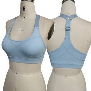 โลโก้ที่กําหนดเองผู้หญิงขนาดใหญ่เซ็กซี่ฟิตเนสโยคะสวมใส่XXL XLแรงกระแทกสูงกีฬาBra Tops PlusขนาดActivewear - Product Image 6
