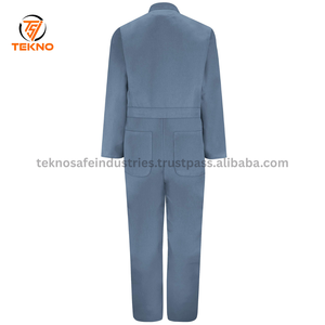 2025 High Quality <b>Men</b> Welding Workwear Coveralls Manufacturer <b>Men's</b> Welding Wear HIGH Quality 100%Cotton OEM service - Product Image 3