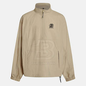 Chaqueta cortavientos de nuevo diseño para hombre, chaqueta cortavientos de manga larga para hombre, chaqueta cortavientos de nailon/poliéster para hombre - Product Image 4