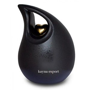 URNA DE LÁGRIMA PARA ADULTOS DE ESMALTE BLANCO/SE VENDEN LAS URNAS DE LÁGRIMA MÁS VENTAS DISPONIBLES A LOS MEJORES PRECIOS URNAS DE METAL DE LÁGRIMA ARTESANALES - Product Image 3