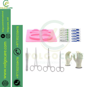 ชุดอุปกรณ์เย็บแผลผ่าตัดเล็กๆ18ชิ้นเครื่องมือสแตนเลส - Product Image 2