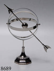 Globo armilar náutico de latón hecho a mano para decoración del hogar y entusiastas marítimos, regalo ideal para coleccionistas y exploradores - Product Image 3