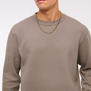 Camiseta recortada de alta calidad para hombre, diseño de cuello redondo, 100% de algodón pesado, ajuste cuadrado de gran tamaño, estampado de logotipo personalizado, patrón único - Product Image 4