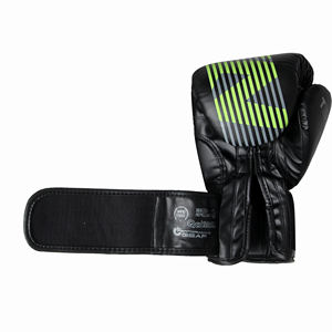 Guantes de boxeo RXN para hombre, guantes de entrenamiento de color rojo, cuero - Product Image 5