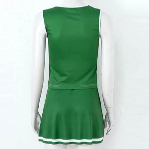 Uniforme de cheerleading en tissu léger pour une utilisation toute saison, uniforme de cheerleading prêt pour la compétition, tenue athlétique - Product Image 5
