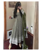 Robe en coton pour femmes, Design, Kurtis, vente en gros, Anarkali, dernière mode, prix bas avec dupata, femmes indiennes, Reyon