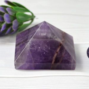 Pirámide de Amatista Feng Shui para Reiki, Rejillas de Sanación, Corrección Vastu - Product Image 2