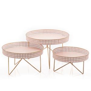 Bol de service pour snacks en aluminium plaqué or Bols de vaisselle au design de luxe Bol de rangement en métal brut - Product Image 2