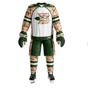 Nuevos adultos usan cómodo uniforme de hockey sobre hielo impresión por sublimación ropa deportiva uniforme de hockey sobre hielo - Product Image 4