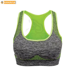 Soutien-gorge de sport solide respirant pour femmes Spandex Nylon Fitness Wear avec soutien confortable OEM ODM disponible - Product Image 1