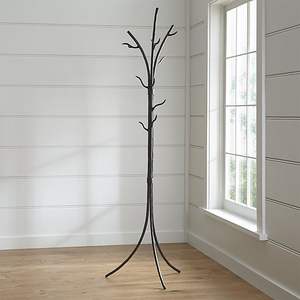 Modern abstract <b>coat</b> <b>rack</b>, curved metal silhouette, artistic home storage, available at wholesale prices. - Product Image 3