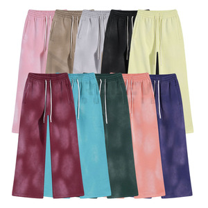 เสื้อฮู้ดสำหรับผู้ชายสีพื้น100% ผ้าคอตตอนสีทึบพิมพ์ลายเอง3D พัฟฟ์ - Product Image 3