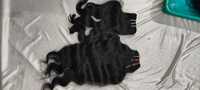 Cheveux indiens ondulés Remy bruts en vrac, 100 % non traités, cuticules alignées, mèches de cheveux indiens, extensions de cheveux humains