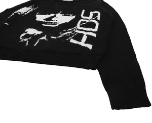 Custom Logo Men's Winter Sweater Breathable Jacquard Pattern Pullover <b>Knit</b> Top Crew Neck Casual Cotton Jumper <b>Shrugged</b> Style - Product Image 4