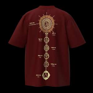 Camiseta de manga corta acanalada de rizo francés de algodón 100% personalizada para hombre - Product Image 4