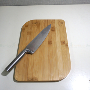 BFTT002-Medium Bamboo Cutting Board 34x23cm Eco-Friendly Rectangle Chopping <b>Block</b> for Household Use - Product Image 3