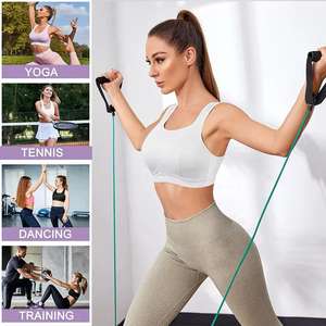 บราเล่นกีฬาคอวีสำหรับผู้หญิงระบายอากาศได้ดีแห้งเร็วกระชับสัดส่วนผ้านิ่มสำหรับผู้ใหญ่ - Product Image 5