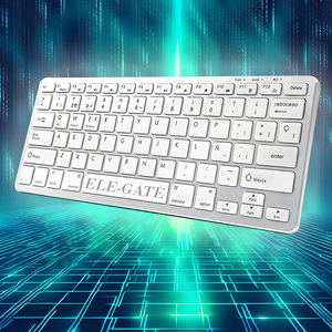 <b>Mini</b> <b>Wireless</b> for Bluetooth 5.0+2.4G <b>Keyboard</b> Custom Logo Membrane Operation Certified for Mac/Win/Android English Russian - Product Image 1