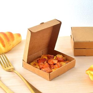 Cajas pequeñas para Pizza de 3,5 pulgadas, cajas desechables, Mini cajas de cartón para Pizza, 3,5x3,5 para Pizza, pastel, galletas, favores de fiesta - Product Image 5