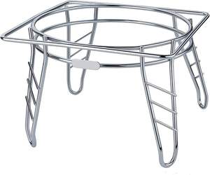 OEM ODM personnalisable support de casserole multifonctionnel en acier inoxydable support de cuisine support de stockage en métal - Product Image 2