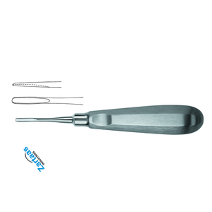 Elevador de Raíces Flohr de Acero Inoxidable de Alta Calidad, Figura 46, Ancho 3.0 mm, Fabricante y Exportador de Instrumentos Quirúrgicos - Product Image 4