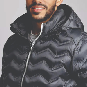 Veste bouffante d'hiver personnalisée pour hommes Veste bouffante de haute qualité Manteau à capuche fantaisie à impression complète Vestes bouffantes de créateur de luxe - Product Image 6