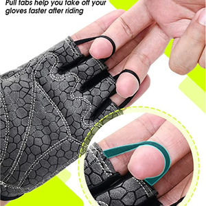 Guantes de Gimnasio Antideslizantes de Nueva Llegada, Guantes de Cuero Personalizados para Entrenamiento con Pesas, Servicio OEM, Guantes de Gimnasio - Product Image 4