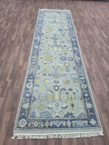 Handmade Modern Luxurious <b>Runner</b> Rug Soft Texture with Irregular Shape Design Colorful and Rare - Product Image 5