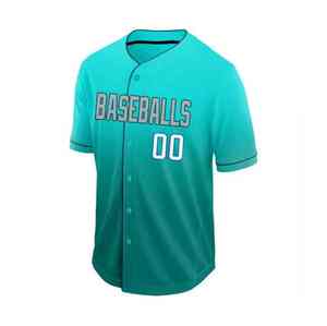 Practice Wear High Manufacturer Baseball Jersey Venta caliente Camisetas de béisbol para Pakistán Tallas grandes Ropa deportiva para hombres - Product Image 6