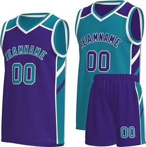 ชุดบาสเก็ตบอลกางเกงขาสั้นสำหรับทีมพิมพ์ซับลิเมชันชุด2025 - Product Image 5