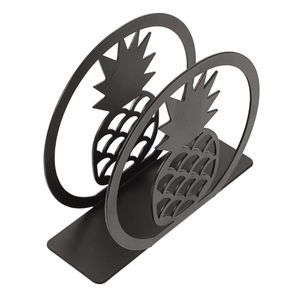 Porte-serviettes moderne en métal feuille d'érable pour décoration de table à manger, porte-mouchoirs en fer noir créatif pour cuisine et restaurant - Product Image 3