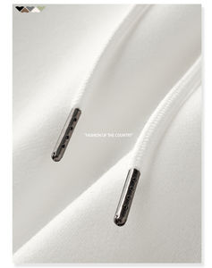 Chándales de hombre acampanados con parche bordado con apliques de cremallera gruesa, chándales de camuflaje antiarrugas de Primavera de lana de algodón personalizados - Product Image 4