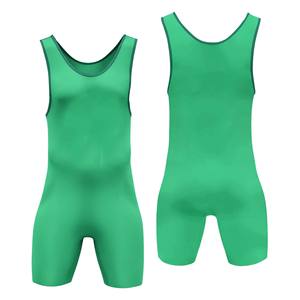 Traje personalizado de lucha libre de los hombres Sublimado completo Levantamiento de pesas Estilo casual Técnicas lavadas - Product Image 2