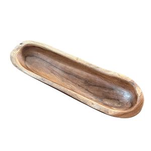 WTH028 teak root <b>dinnerware</b> set: handcrafted solid wood, antique natural finish, perfect for elegant home decoration and dining - Product Image 4