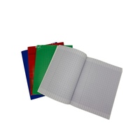 Cahier d'exercices pour étudiants de haute qualité 17x22cm, cahier à reliure agrafée économique pour le Ghana/le Sénégal
