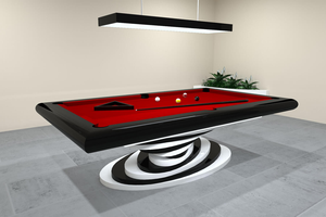 Nuovo Design di Lusso Personalizzabile Tavolo da Biliardo Moderno di Alta Gamma 8 Piedi Tavoli da Biliardo 9ft 8ft 7ft in Legno Massiccio con Piano in Ardesia in Vendita - Product Image 4