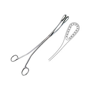 BUMC-curetas uterinas de 28mm, instrumentos quirúrgicos y ginecológicos Blunt, 30-31 cm - Product Image 4