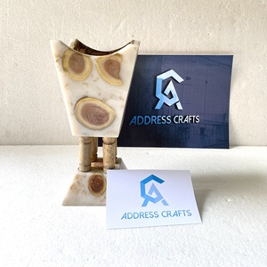 Personnalisé Bois Résine Oud Brûleur Personnalisé Couleur Résine Bakhoor Brûleur Direct Usine Prix En Bois Mubkhar Décor À La Maison Oud Titulaire - Product Image 1