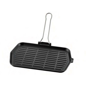 Ilsa Bistecchiera Ghisa Smaltata Andled Pieghevole 36 x 28 cm Hotel Catering Supplies Wholesale - Product Image 1