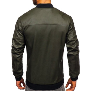 Veste en cuir Veste en cuir pour homme pour motard en cuir d'agneau véritable de qualité supérieure Vestes pour homme de grande taille - Product Image 2