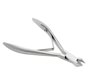 Cortacutículas Profesional de Acero Inoxidable, Pinza para Uñas con Apertura de Mandíbula Ancha y Curva, para Uso en Casa o Salón de Belleza - Product Image 5
