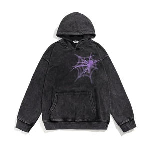 เสื้อกันหนาวมีฮู้ดสำหรับผู้ชายและผู้หญิง, เสื้อมีฮู้ดผ้าฟลีซผสมคอตตอนเสื้อกันน้ำและกันการหดตัววิธีการทอ - Product Image 4