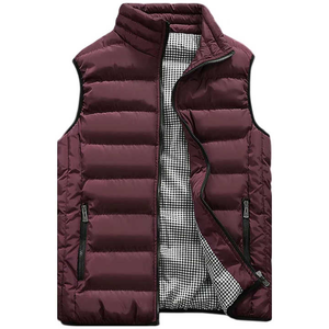 Chaqueta acolchada informal de calidad superior para hombre, chaleco con cuello levantado en talla grande, estilo de calle, precios bajos para inviernos - Product Image 3