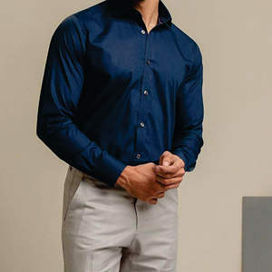 Nouveau hommes chemise chemise mode Vintage mince à manches longues haut hommes décontracté respirant Viking avant à lacets homme chemises - Product Image 3