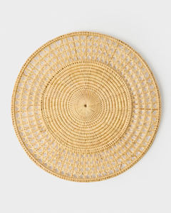 Round Woven <b>Rattan</b> Sabbia <b>Placemat</b> Eco friendly products Made in Vietnam Table decoration Woven <b>Placemat</b> Wholesale Modern - Product Image 1